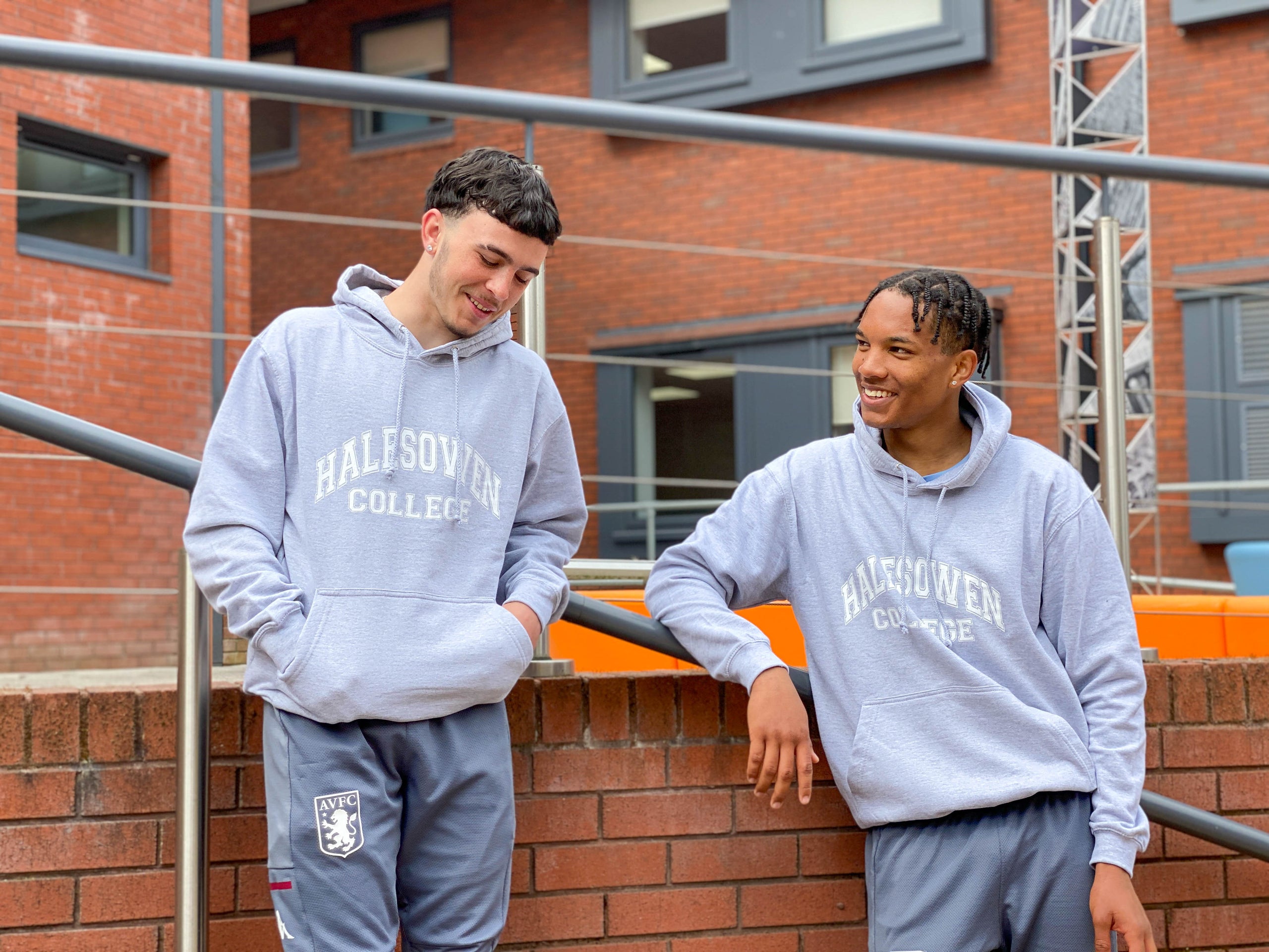 Halesowen College Grey Hoodie Halesowen College Enterprises Limited